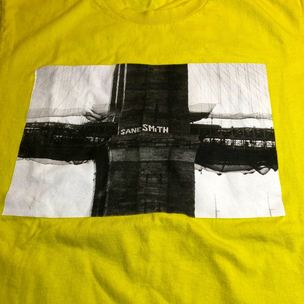 Supreme Sane Smith Bridge Size Small Lime T-Shirt